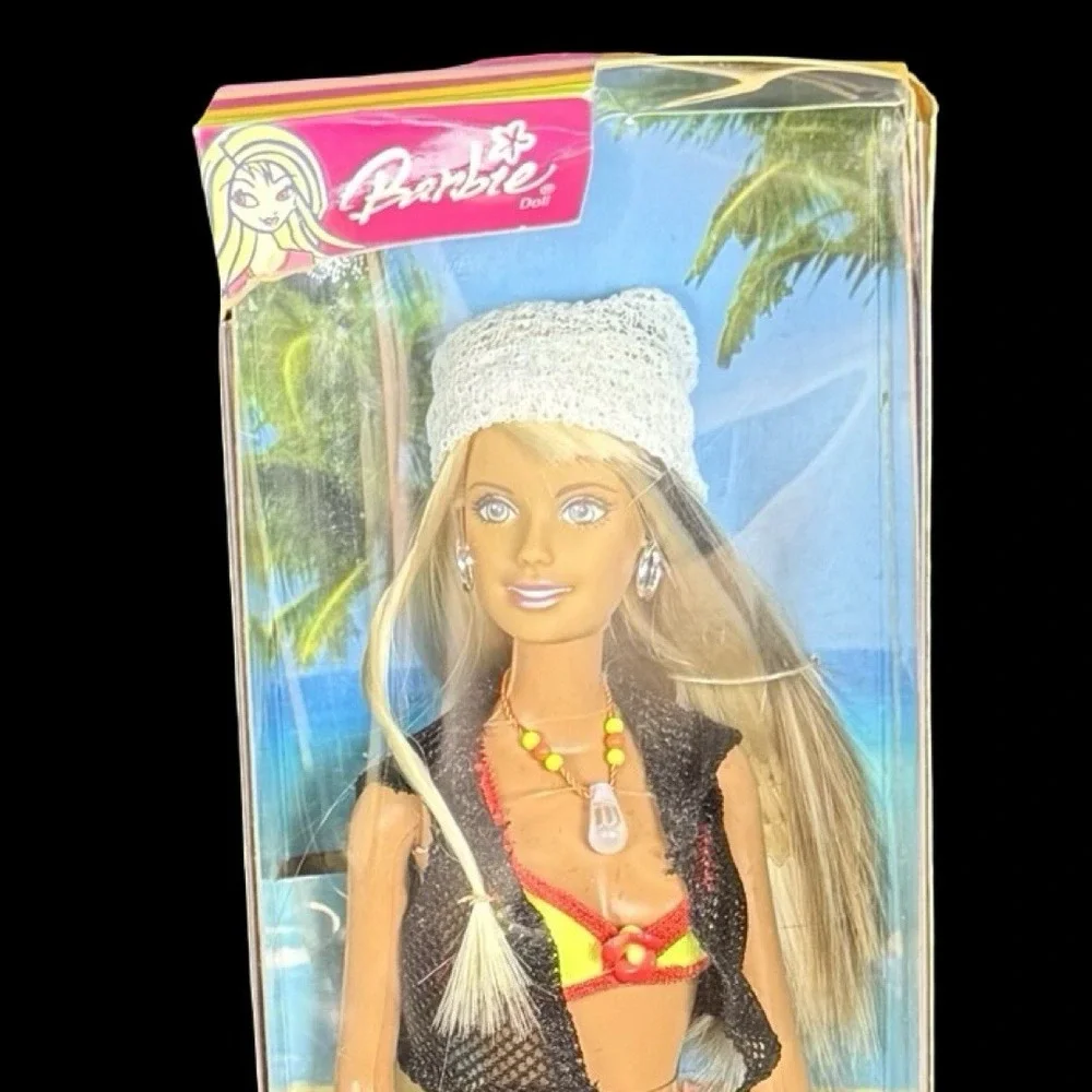 Mattel Barbie Cali Girl Doll With Surf Story C6461 2003 NRFB - READ